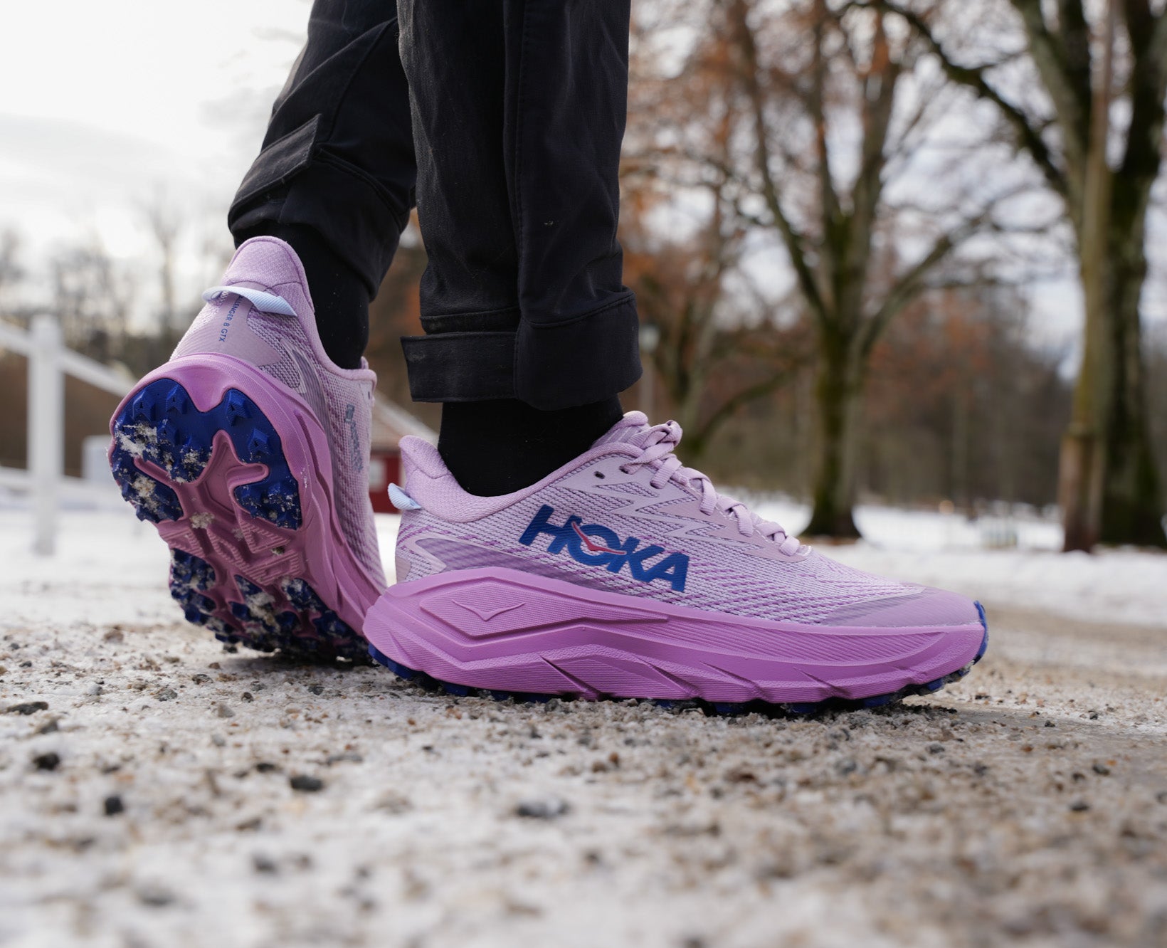 エクエル Hoka W CHALLENGER 8 GTX Fragrant Lilac / Berry Mauve – Framsport