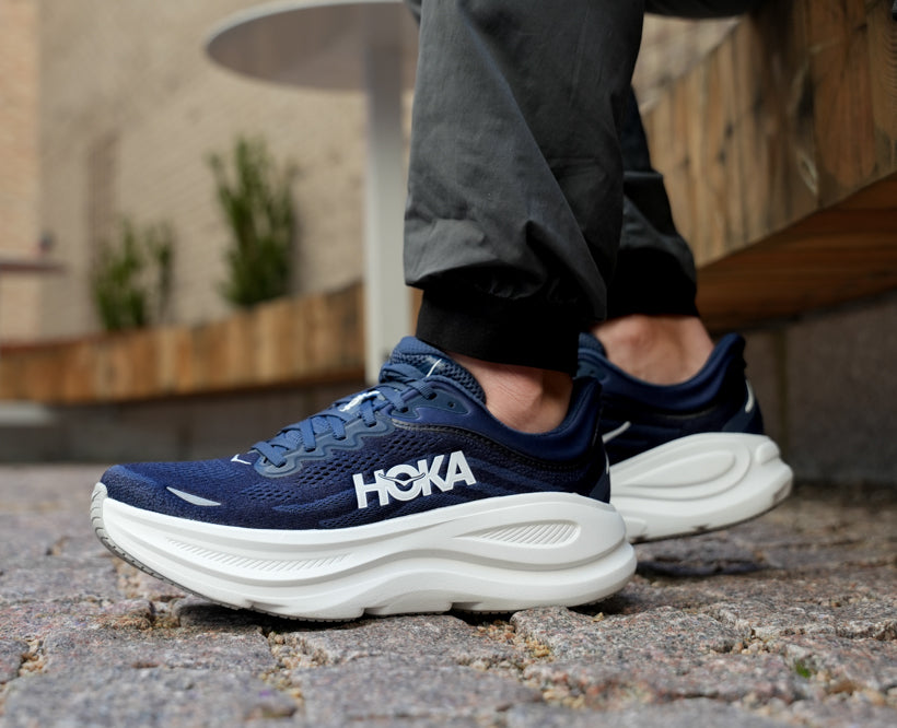 Hoka M BONDI 9 Varsity Navy / White – Framsport