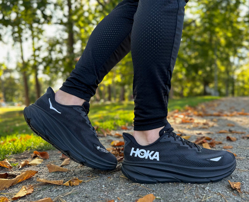 Hoka M CLIFTON 9 GTX Black / Black – Framsport