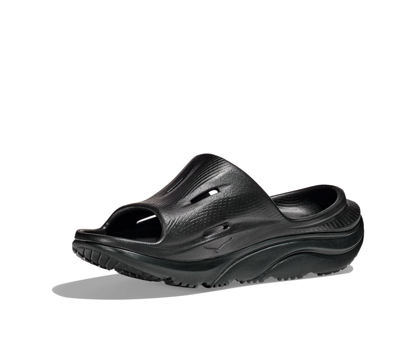 Hoka U ORA RECOVERY SLIDE 3 Black / Black