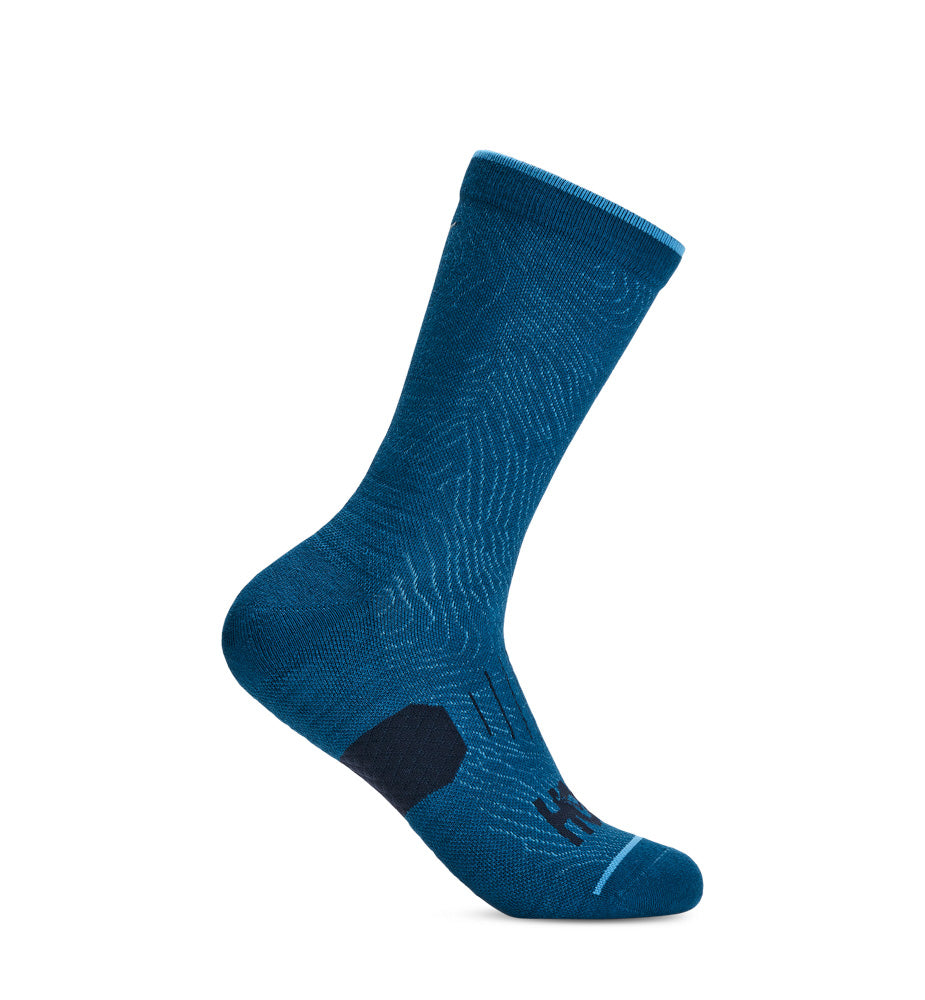 Hoka U CREW RUN SOCK 3-PACK Hazy Blue / Soft Cobalt / Nigh