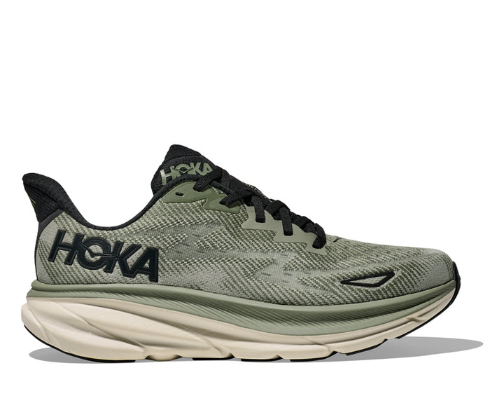 Hoka M CLIFTON 9 Sea Moss / Forest Lichen