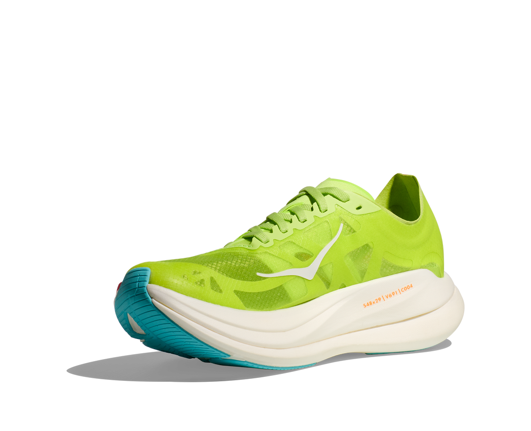 Hoka U ROCKET X 2 Lettuce / Solar Flare