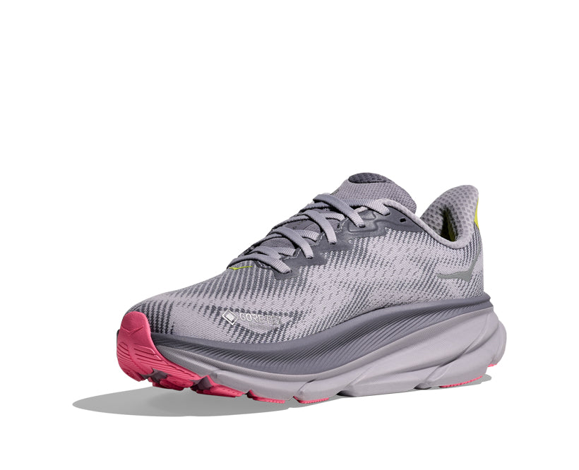 Hoka W CLIFTON 9 GTX Grey Skies / Foggy Grey