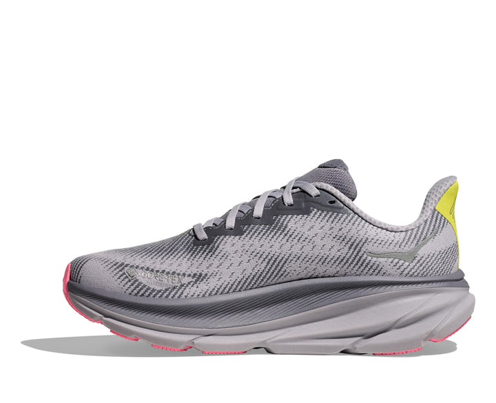 Hoka W CLIFTON 9 GTX Grey Skies / Foggy Grey