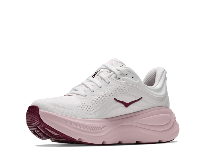 Hoka W BONDI 9 WIDE White / Pink Opal