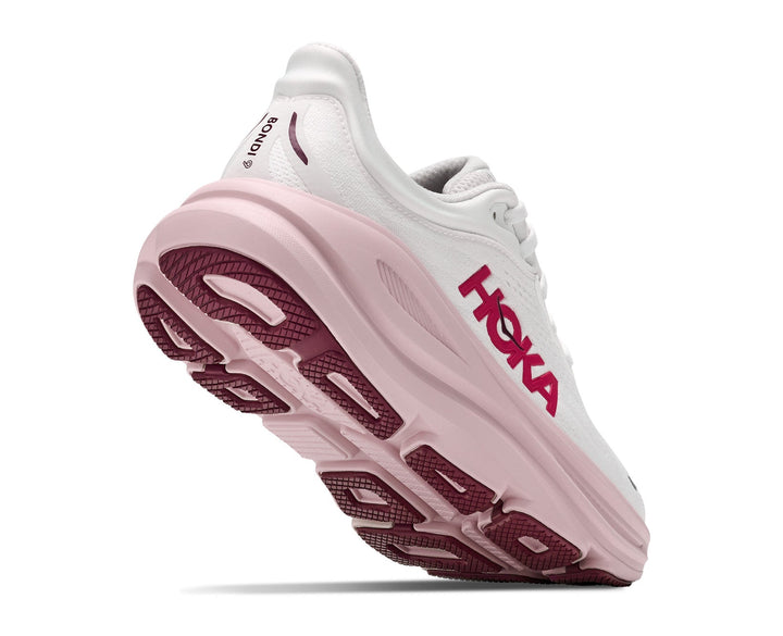 Hoka W BONDI 9 WIDE White / Pink Opal