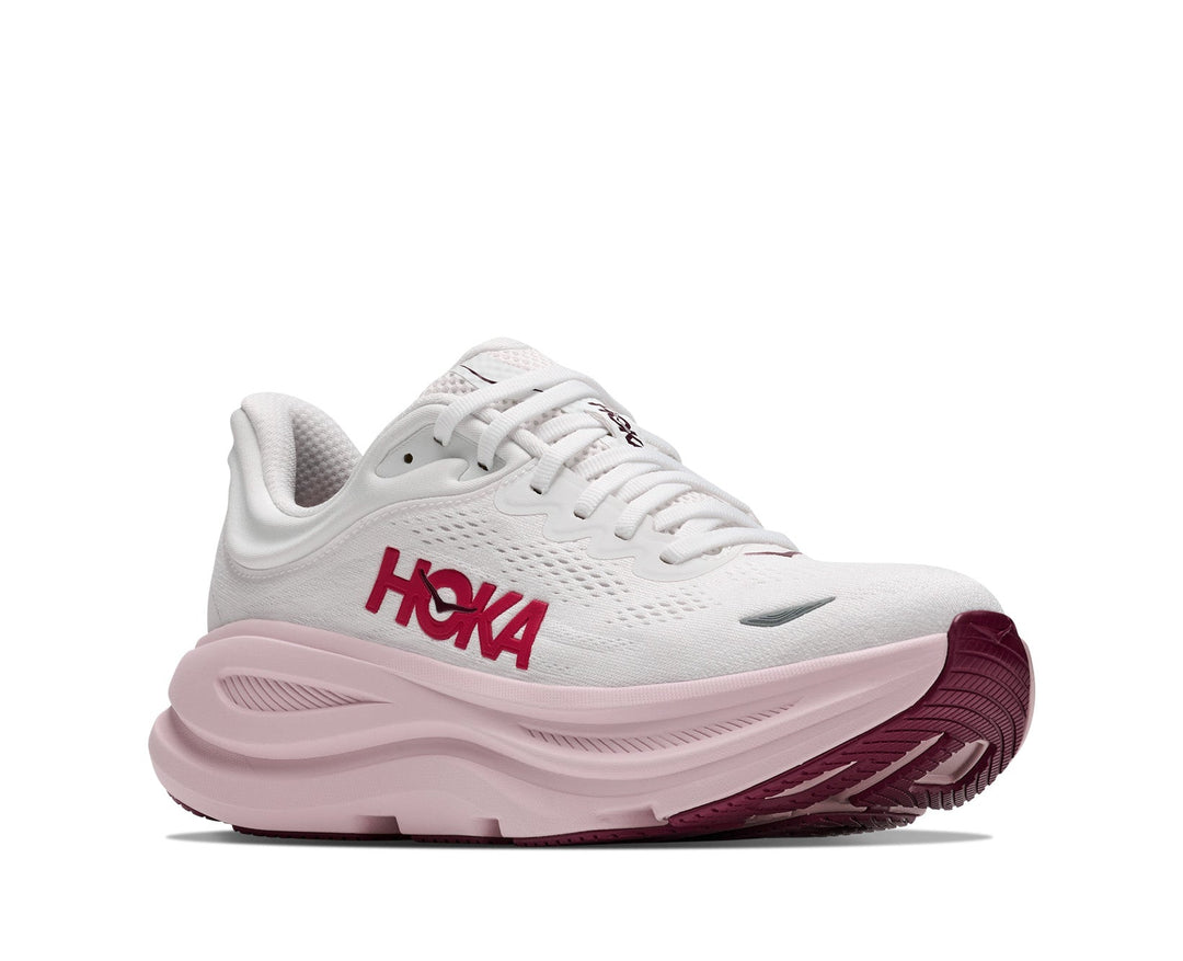 Hoka W BONDI 9 WIDE White / Pink Opal