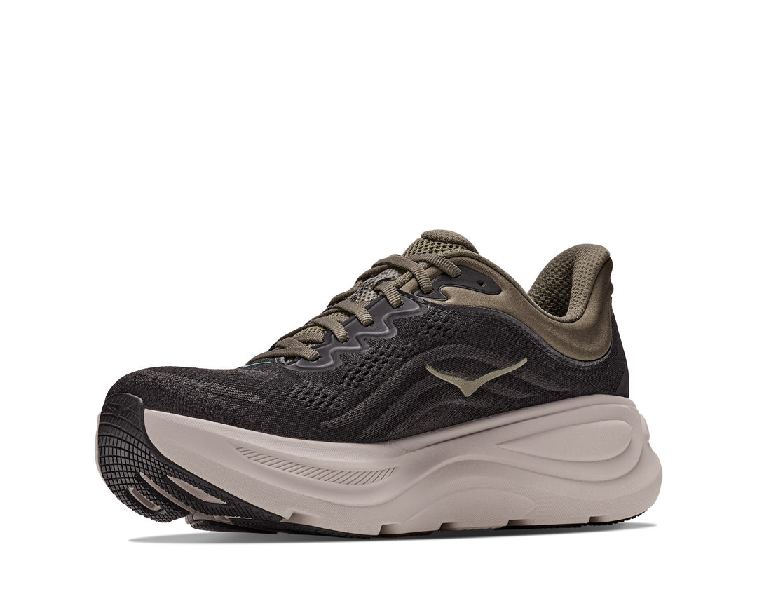 Hoka M BONDI 9 Black / River Rock Grey