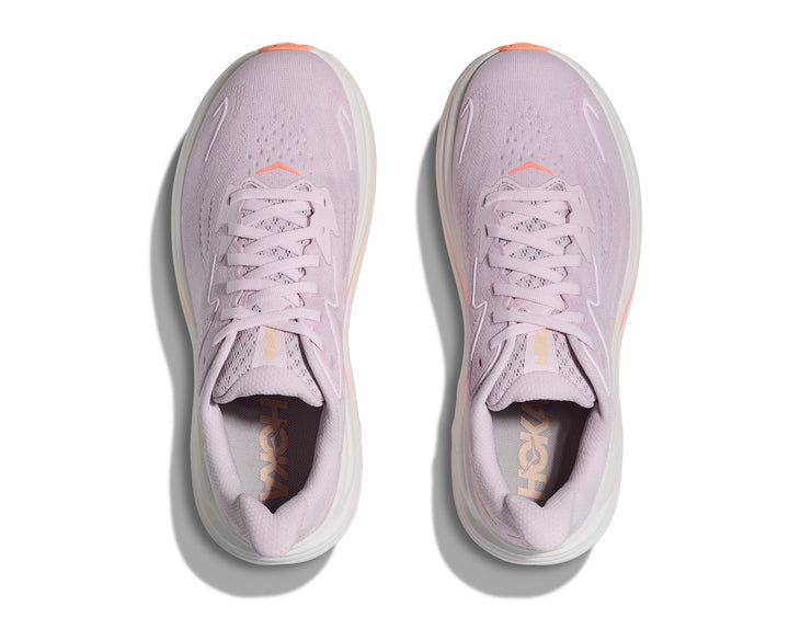 Hoka W CLIFTON 10 WIDE Lilac Cream / Tangerine Glow