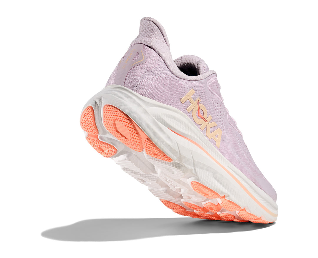 Hoka W CLIFTON 10 WIDE Lilac Cream / Tangerine Glow