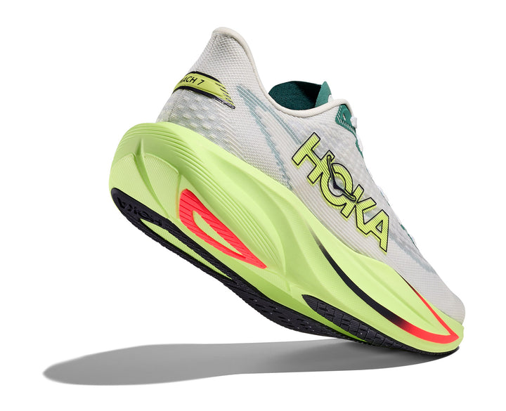 Hoka M MACH 7 Frost / Neon Yuzu