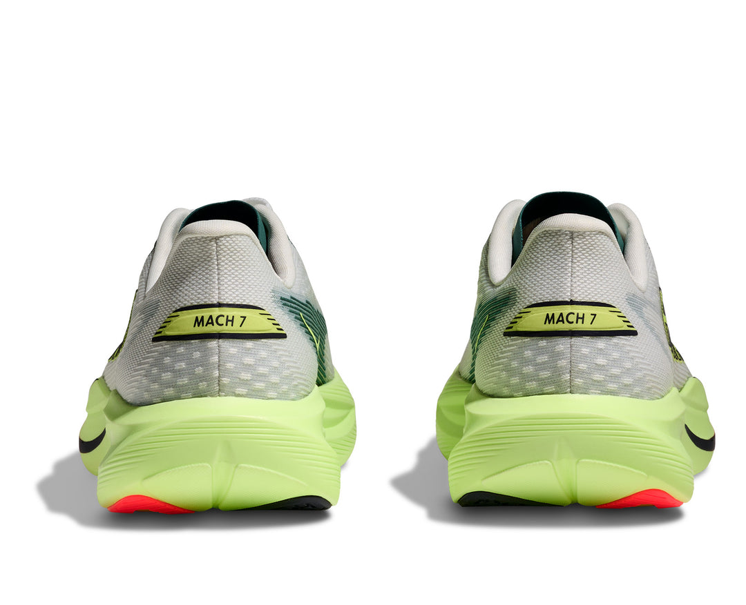 Hoka M MACH 7 Frost / Neon Yuzu