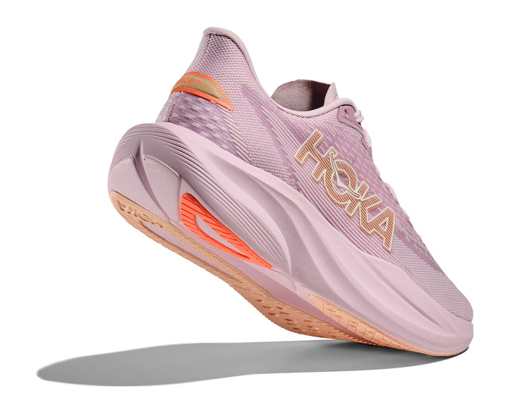 Hoka W MACH 7 Lilac Cream / Tangerine Glow