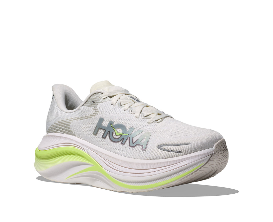 Hoka W SKYWARD X 2 White / Neon Yuzu