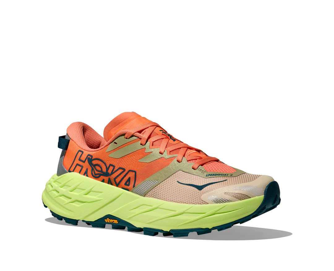 Hoka W SPEEDGOAT 7 Persimmon / Neon Yuzu