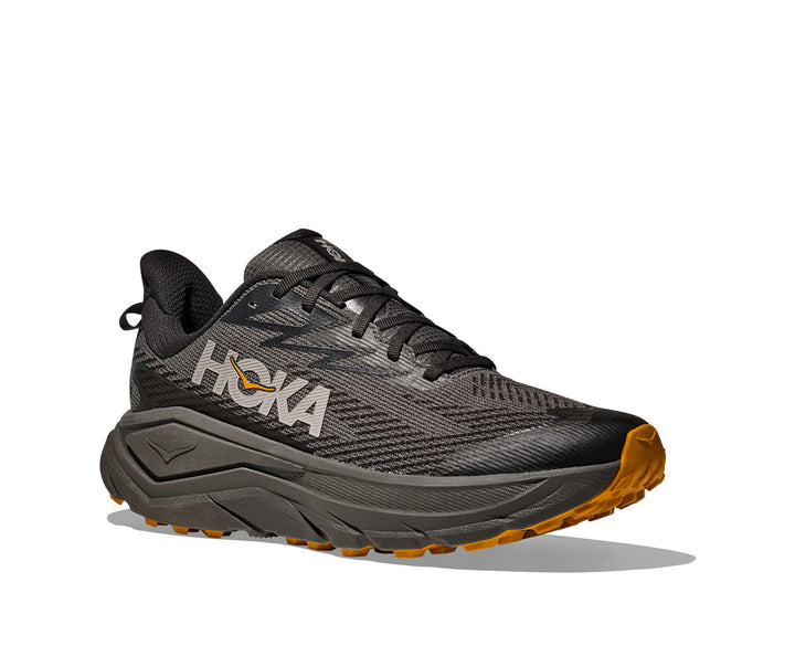 Hoka M CHALLENGER 8 GTX Asphalt Grey / Varsity Yellow