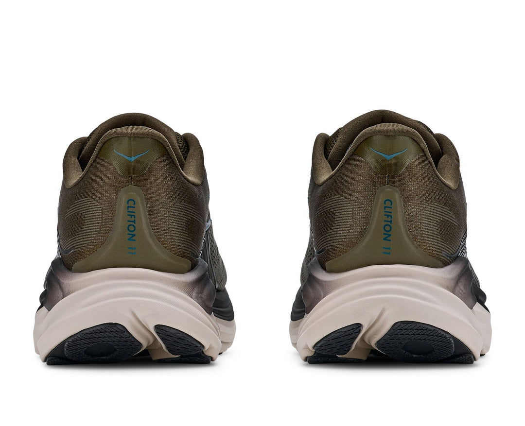 Hoka M CLIFTON 11 Antique Olive / River Rock Grey