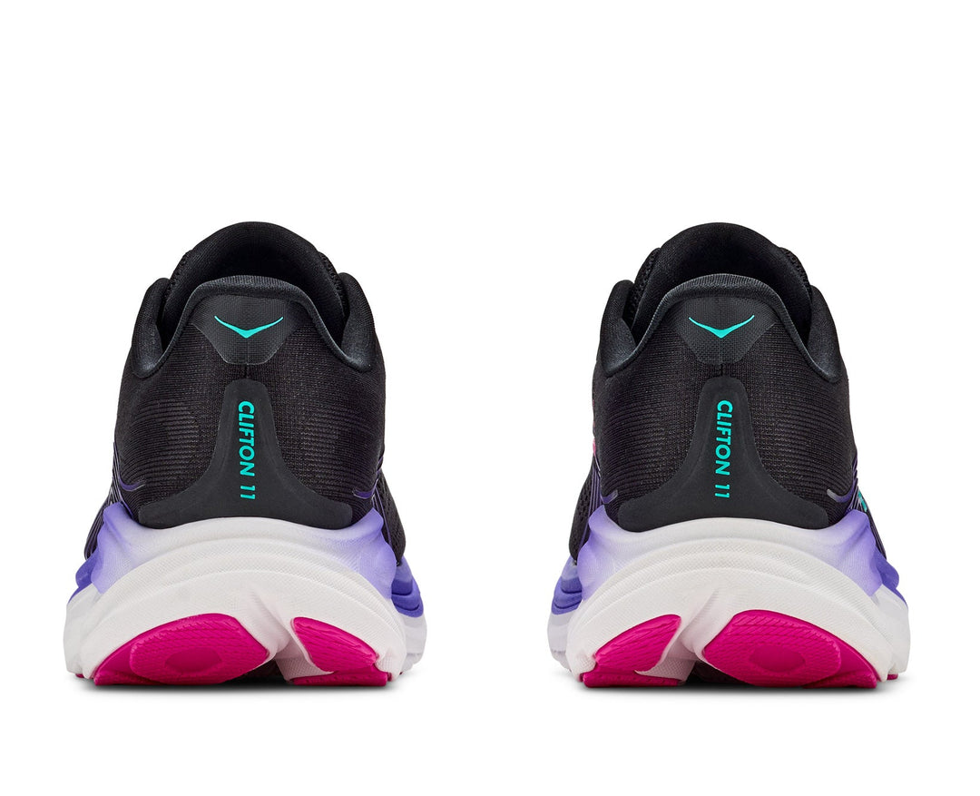 Hoka W CLIFTON 11 Black / Neon Nebula