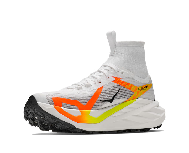 Hoka W TECTON X 4 Frost / Neon Tangerine