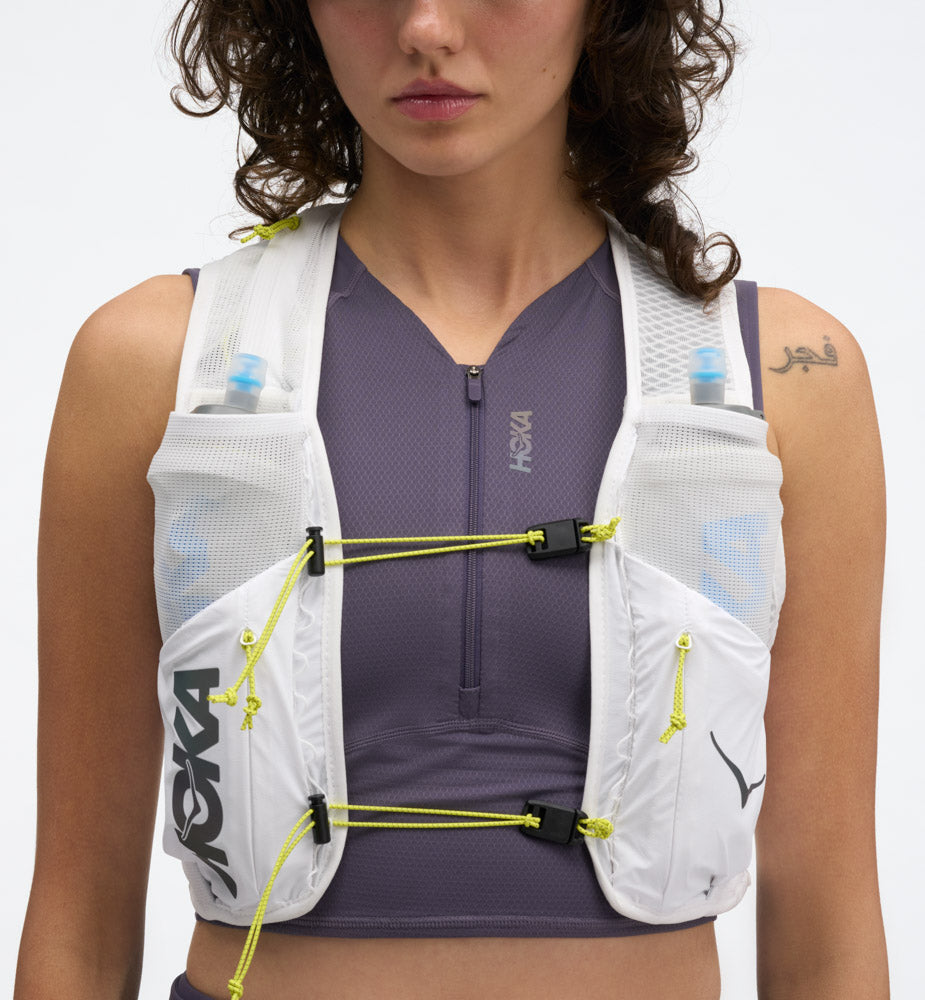 Hoka U HOKA TRAIL RUN VEST 8L White