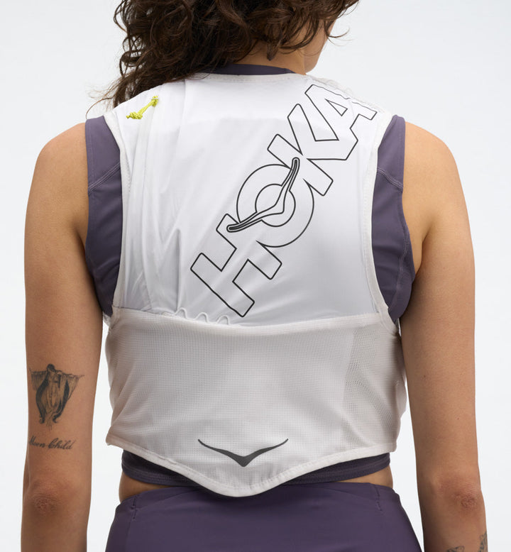 Hoka U HOKA TRAIL RUN VEST 8L White