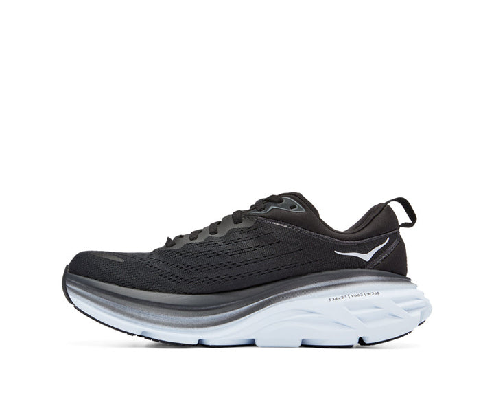 Hoka W BONDI 8 Black/White