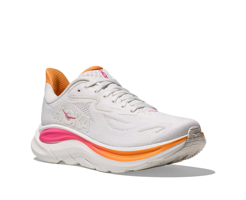 Hoka W CLIFTON 10 White / Electric Rose
