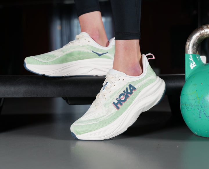 Hoka W SKYFLOW Alabaster / Vintage Green