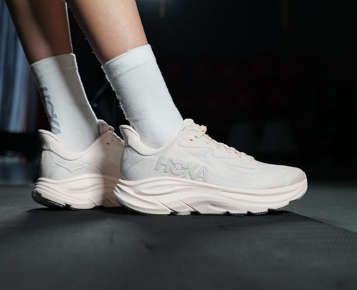 Hoka W CLIFTON 10 Beech Wood / Rose Cream