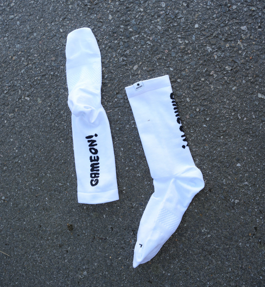 Saysky Statement Combat Socks White