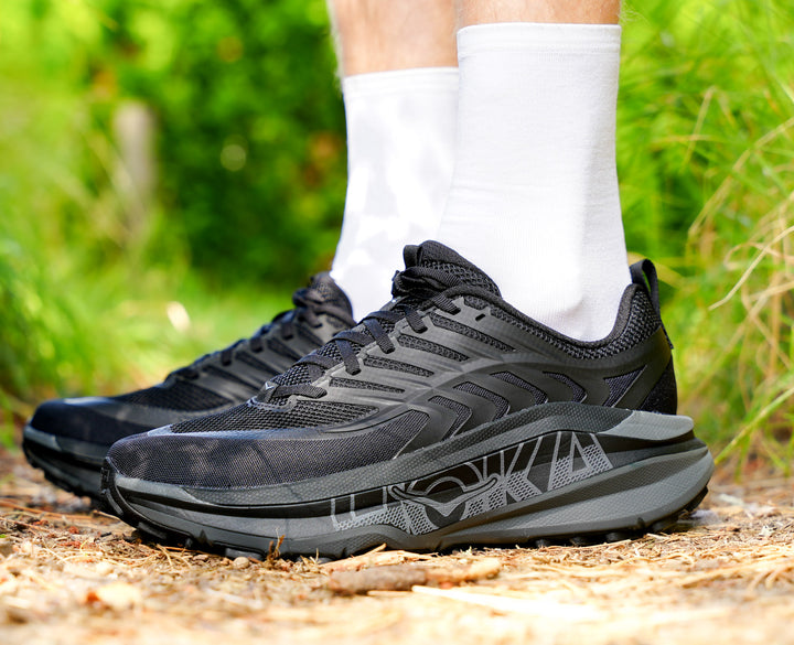 Hoka M STINSON 8 Black / Outer Orbit