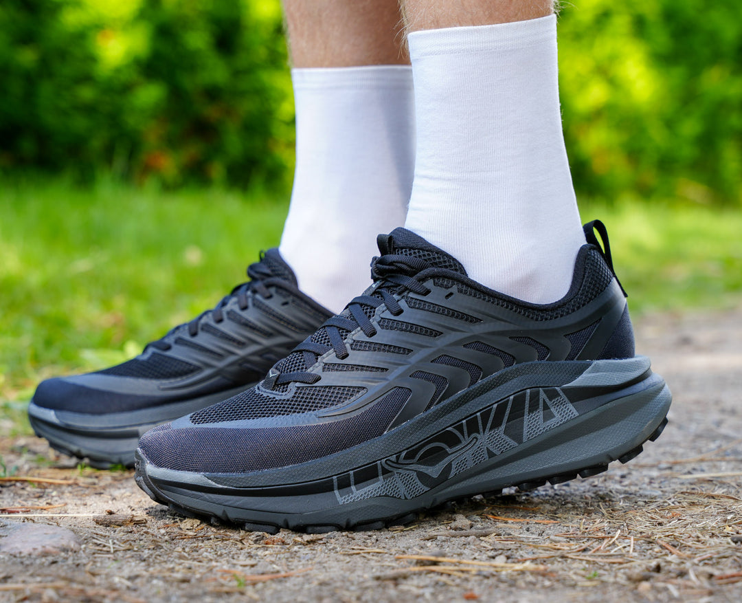 Hoka M STINSON 8 Black / Outer Orbit