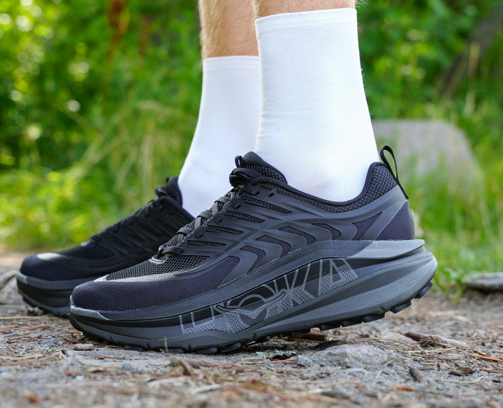 Hoka M STINSON 8 Black / Outer Orbit