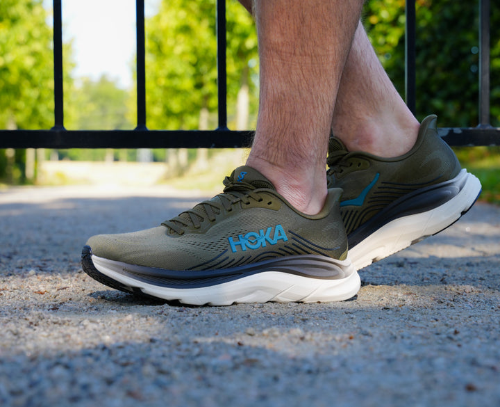 Hoka M CLIFTON 11 Antique Olive / River Rock Grey