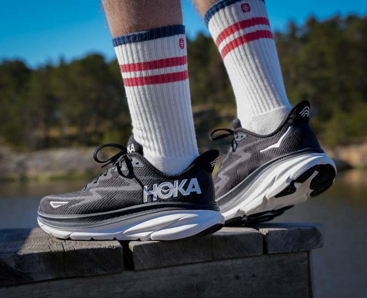 Hoka M CLIFTON 9 Black / White