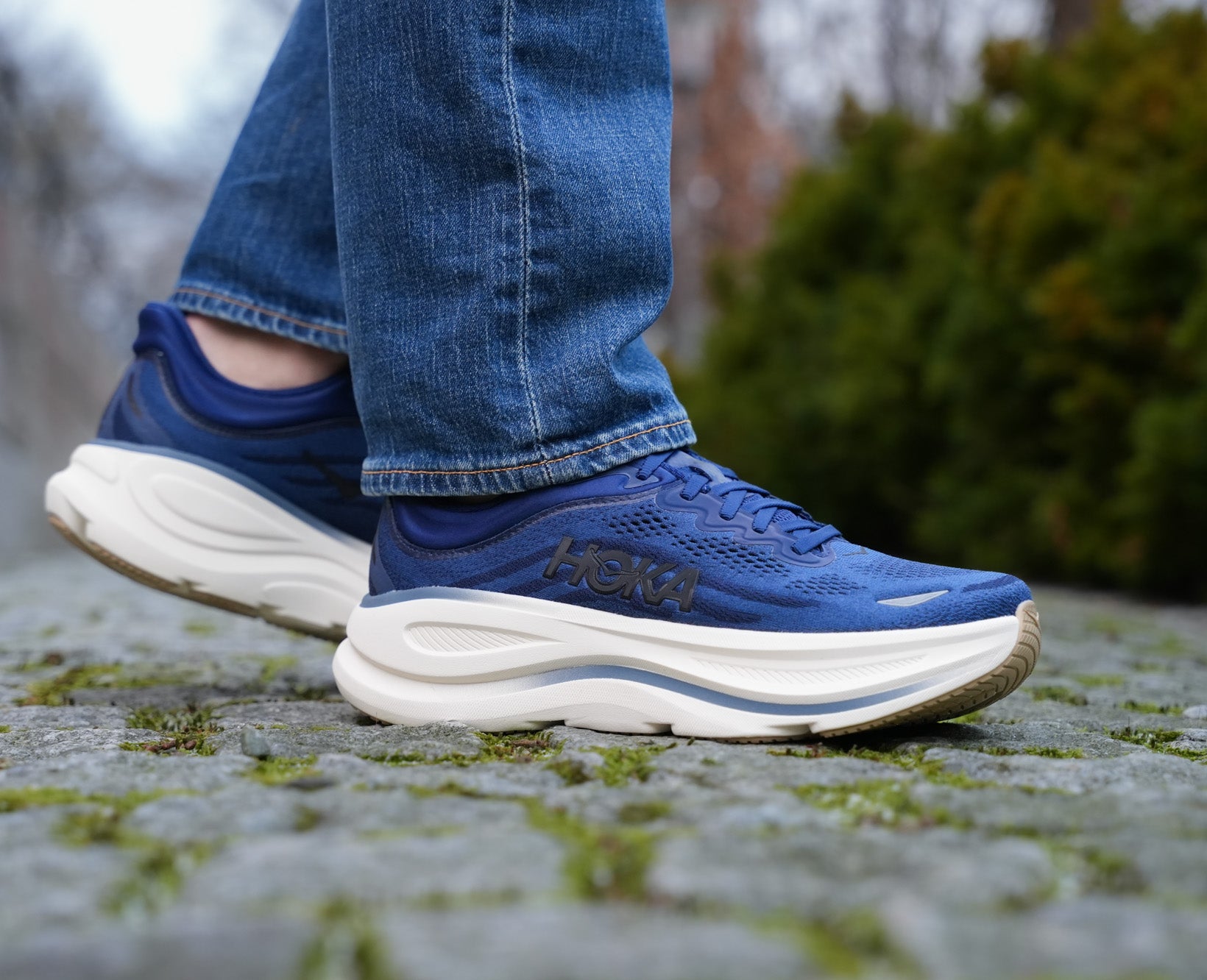 Hoka M BONDI 9 Midnight Blue / Varsity Navy – Framsport