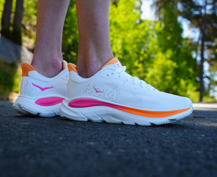 Hoka W CLIFTON 10 White / Electric Rose