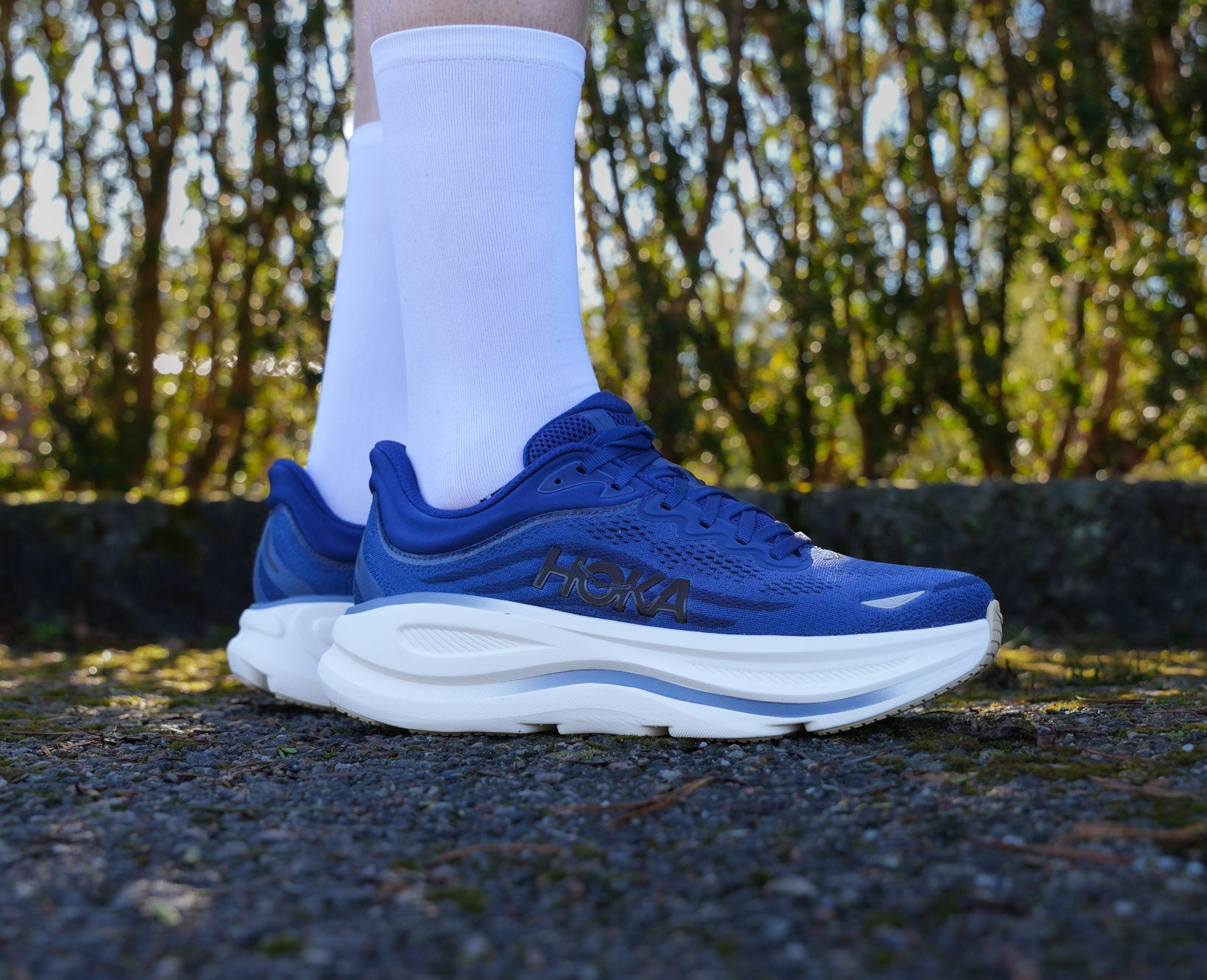 HOKA M Bondi 9 ネイビー26cm Hoka M BONDI 9 Midnight Blue / Varsity Navy – Framsport