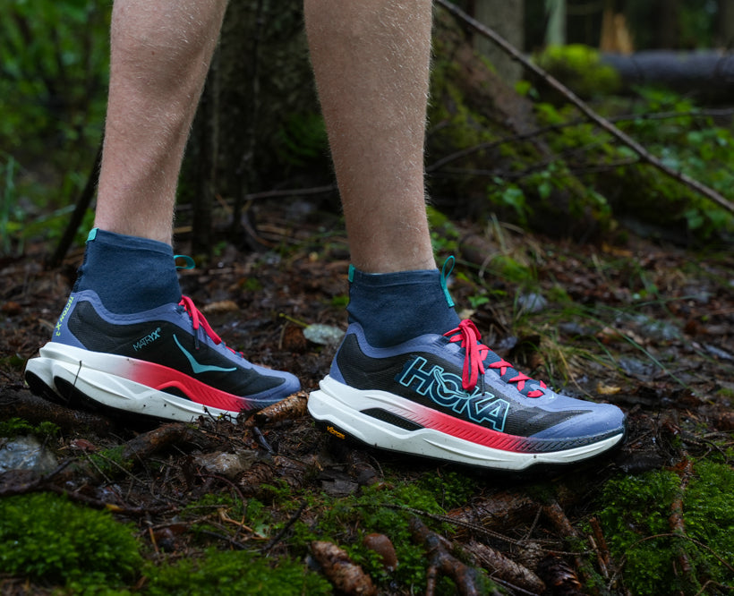 Hoka M TECTON X 3 Stormy Skies / Cerise