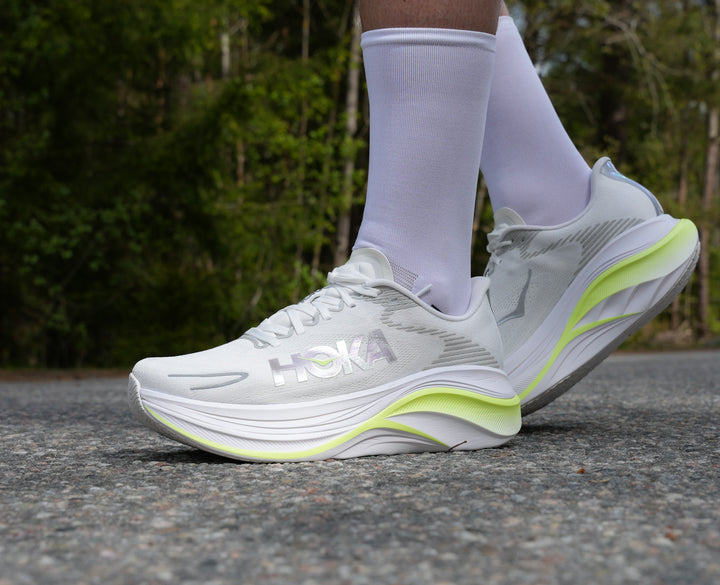 Hoka M SKYWARD X 2 White / Neon Yuzu