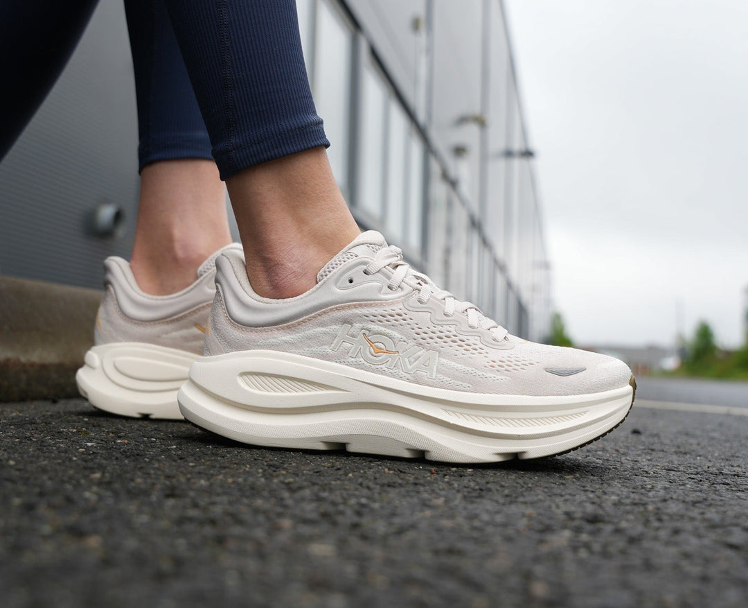 Hoka W BONDI 9 WIDE River Rock Grey / Alabaster