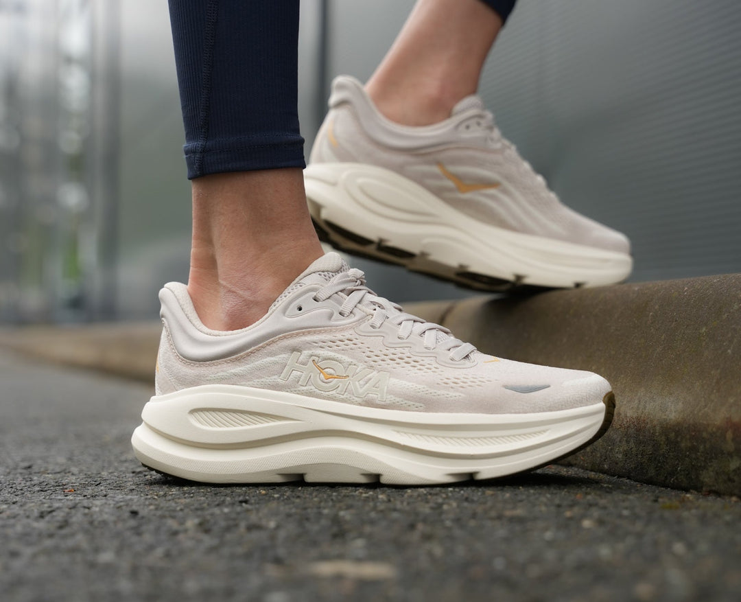 Hoka W BONDI 9 River Rock Grey / Alabaster