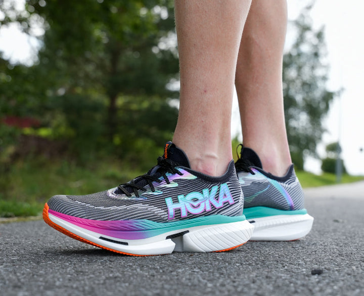 Hoka U CIELO X1 Black / Electric Aqua