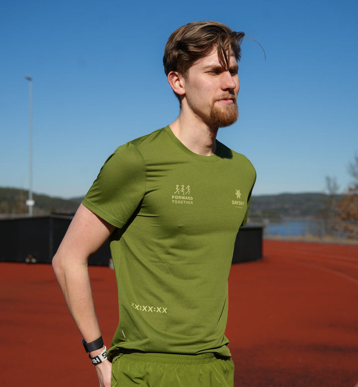 Saysky Statement Combat T-Shirt Green