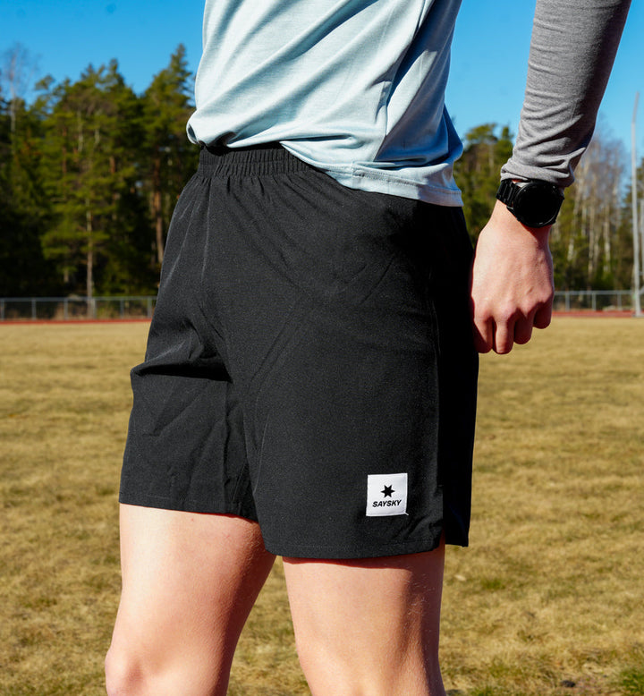 Saysky Pace Shorts 6'' Black
