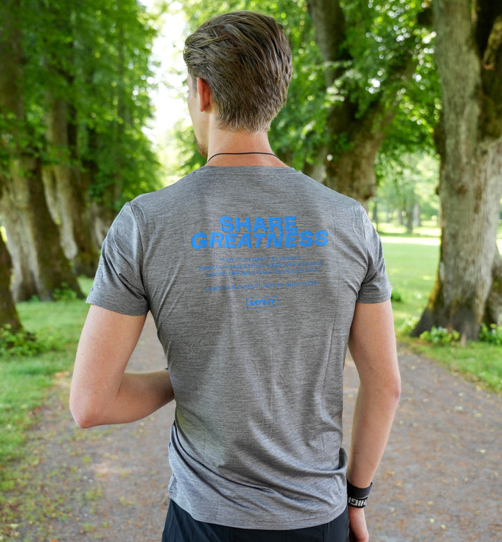 Saysky Statement Pace T-Shirt Grey