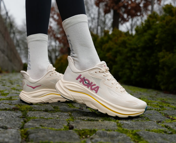 Hoka W CLIFTON 10 WIDE Birch / Alabaster