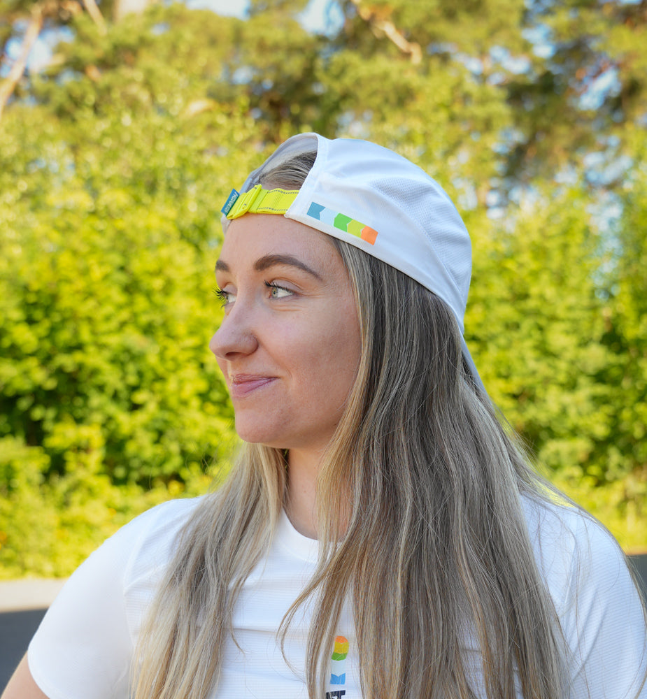 Hoka U HOKA RUN HAT JOY PRT White / Multi