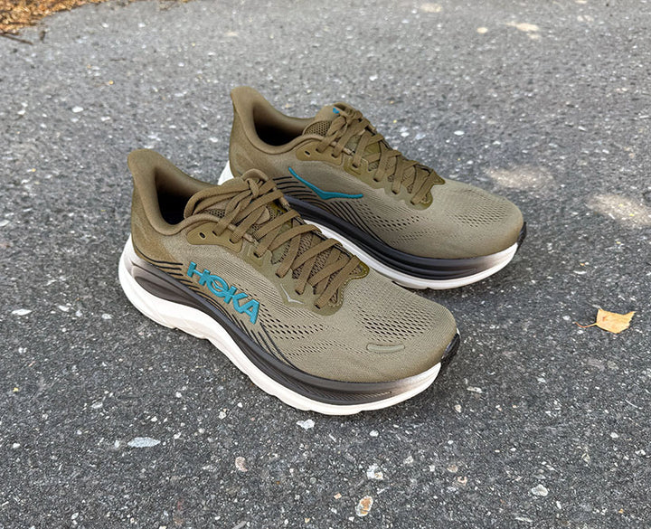 Hoka M CLIFTON 11 Antique Olive / River Rock Grey